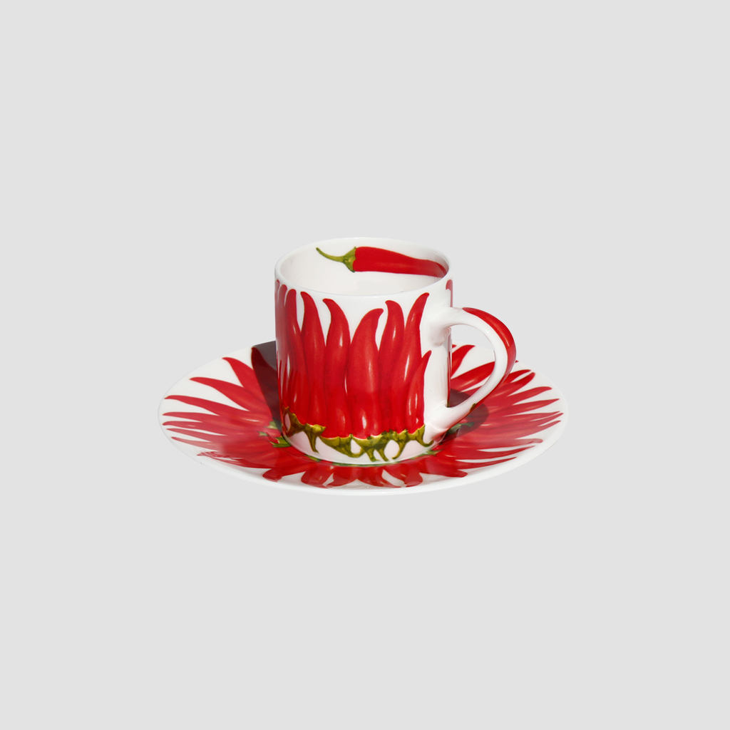 Tazzina espresso red pepper - Taitù
