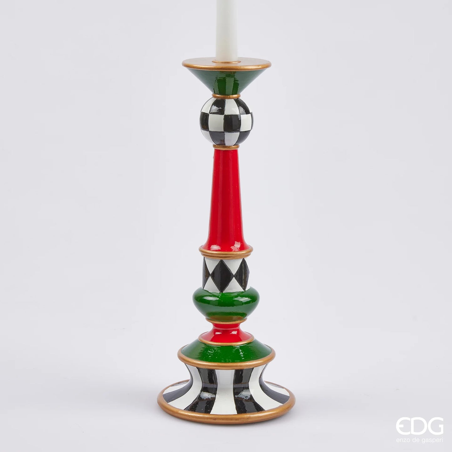 Porta candela scacchi h28 - Enzo De Gasperi