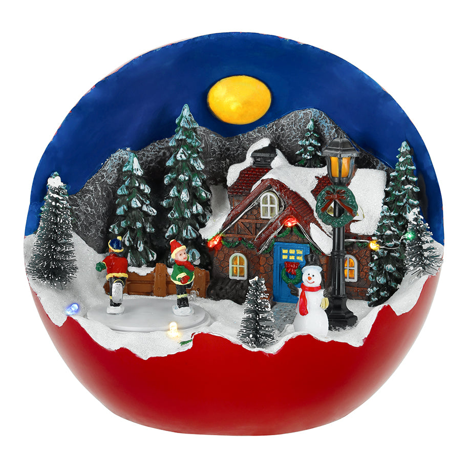 Christmas ball con scena animata - TimStor