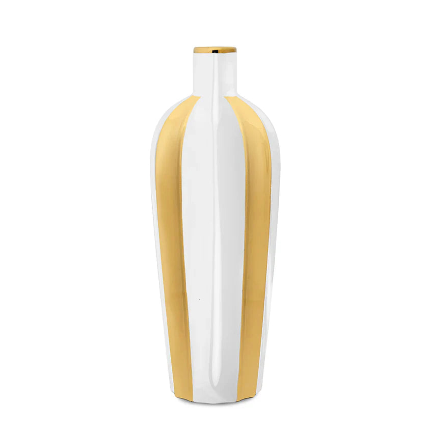Vaso bianco 15x40 - Fade Maison