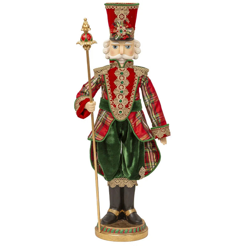 Figura schiaccianoci resina e tessuto 94CM - Palais Royal