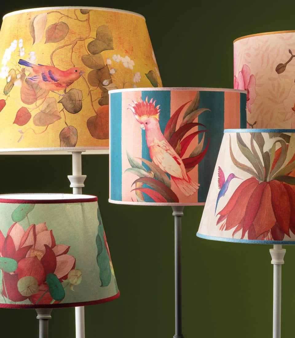 Paralume cilindrico diamante di gould - L'Oca Nera