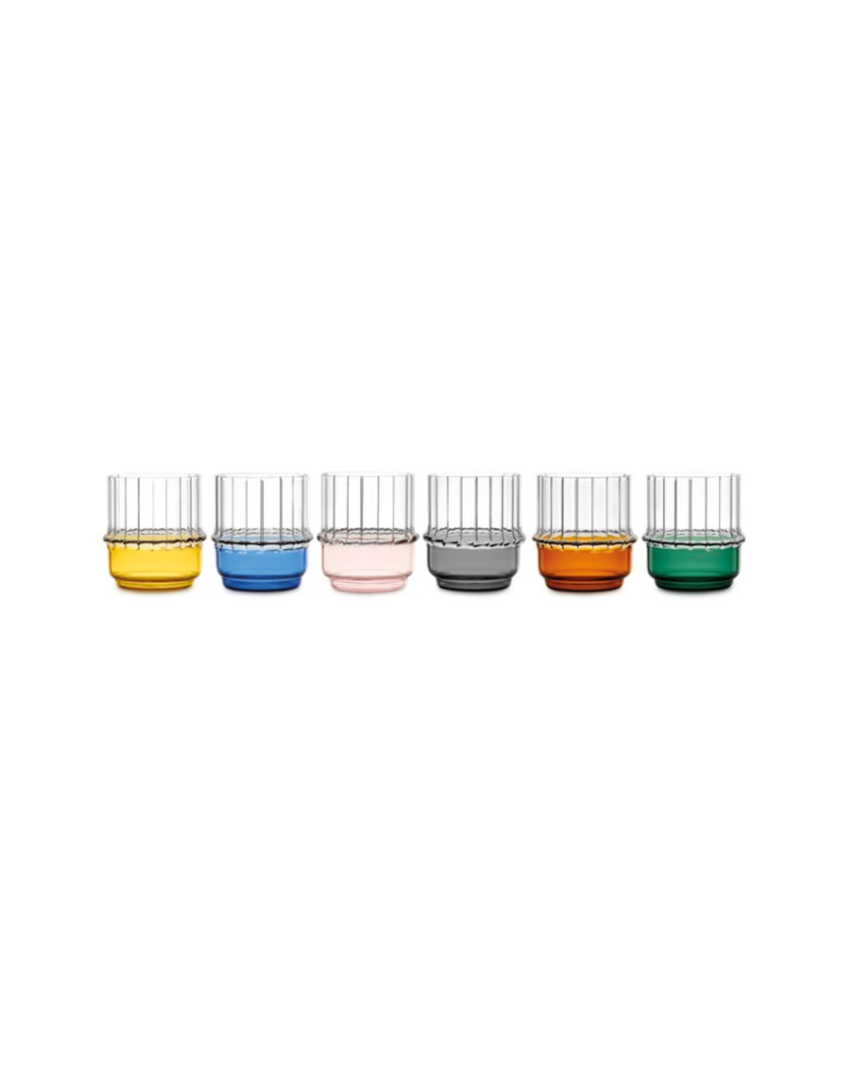 Set 6 bicchieri Cherish ml 350 - Fade Maison