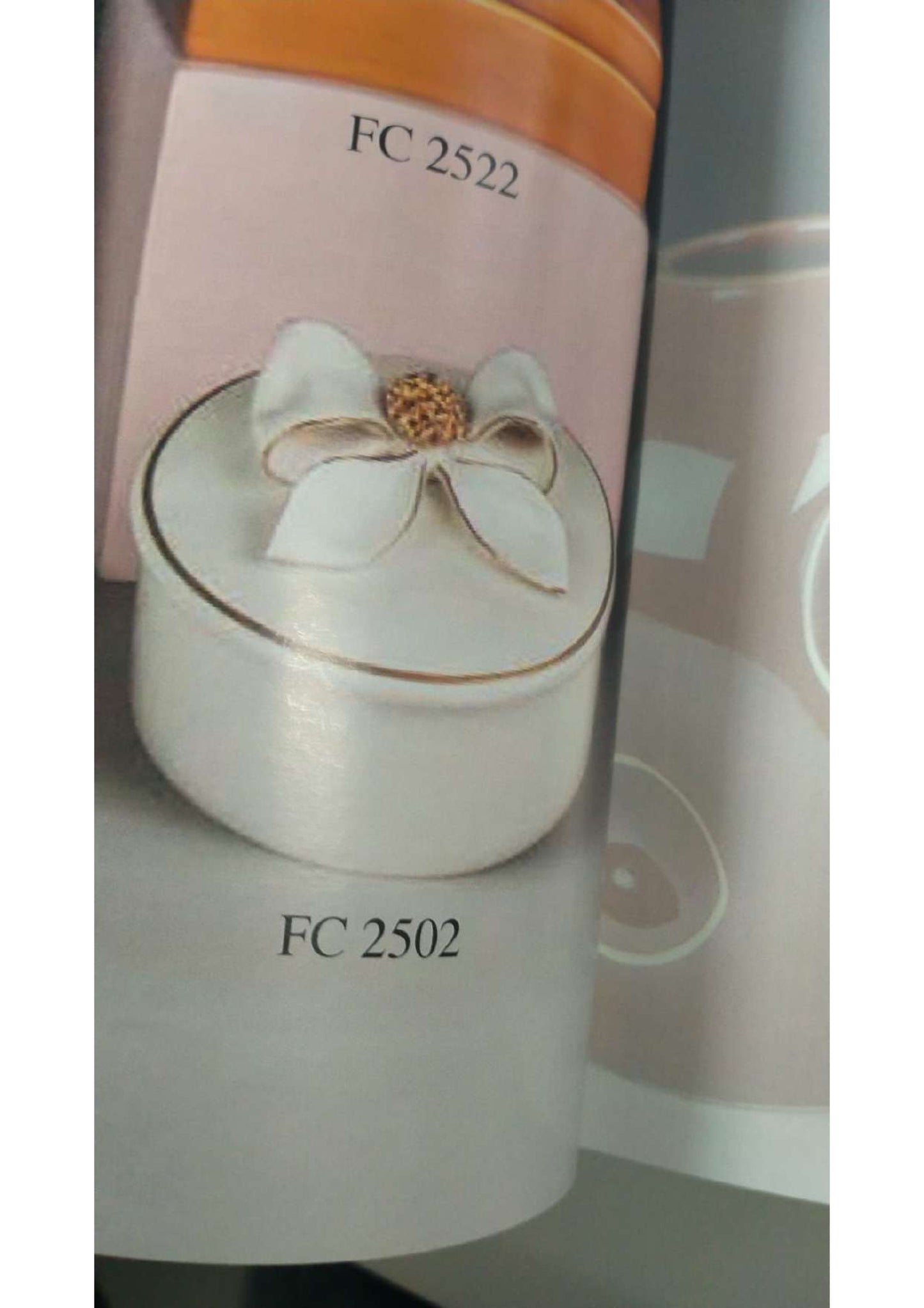 Scatola con fiocco e zircone - Dea Capodimonte