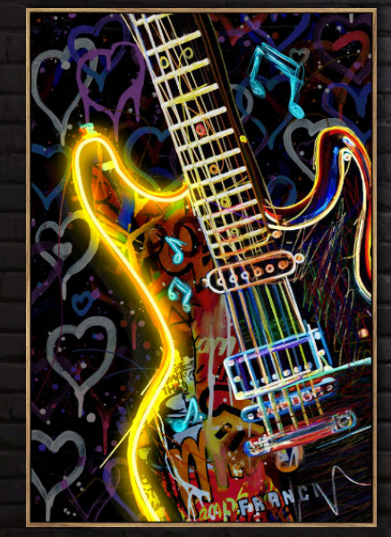 Quadro chitarra - Palais Royal