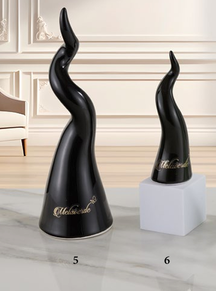 Corno da appoggio nero - Melaverde