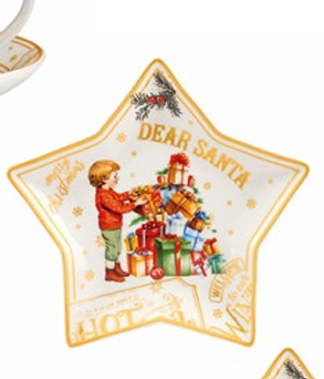 Set 2 piatti stella - Fade Maison