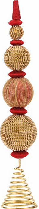 Jewel puntale oro rosso cm38 - Fade Maison