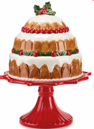 Santa Claus alzatina con coperchio - Fade Maison