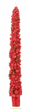 Candles set 2 pezzi bacche rosse - Fade Maison