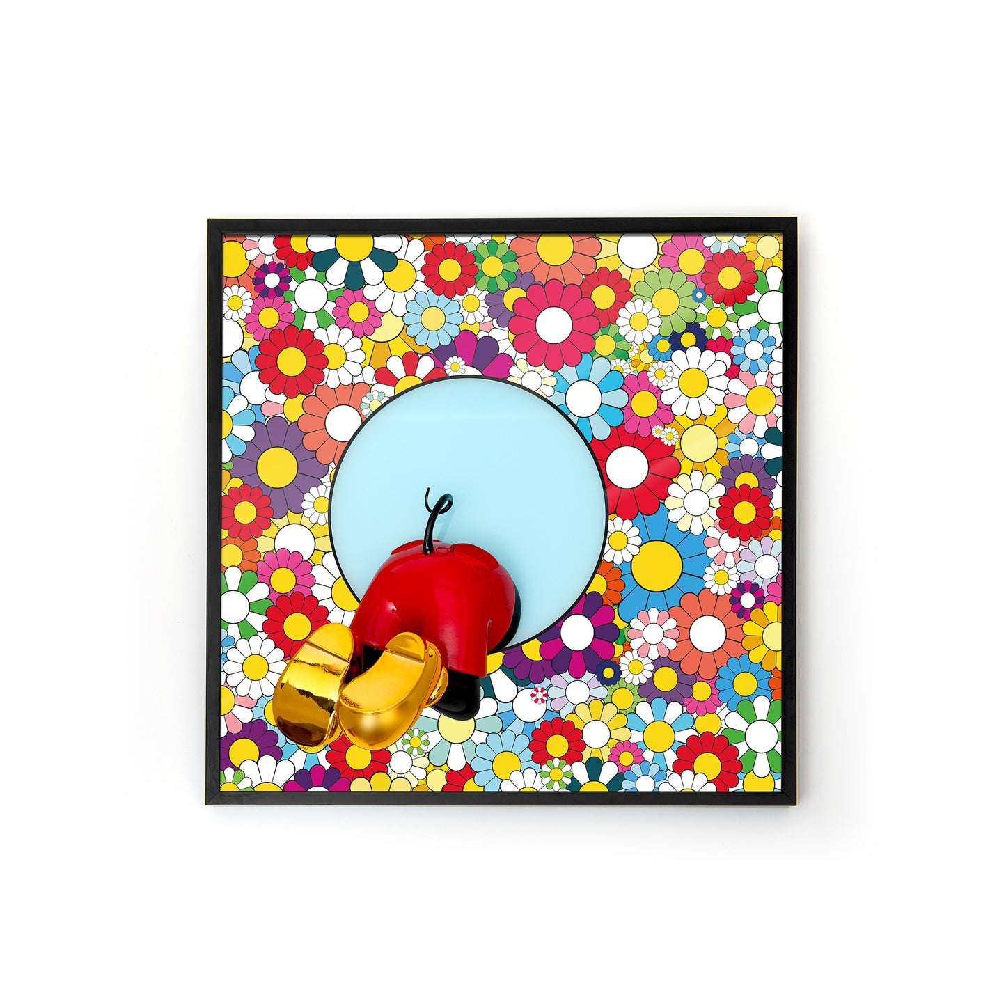 Quadro topofthepops 40x40 flower - Sequenze