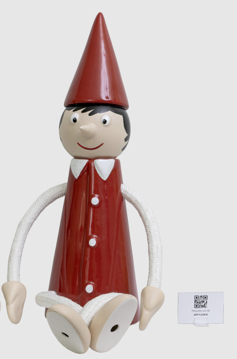 Pinocchio 50cm - Spago di terra