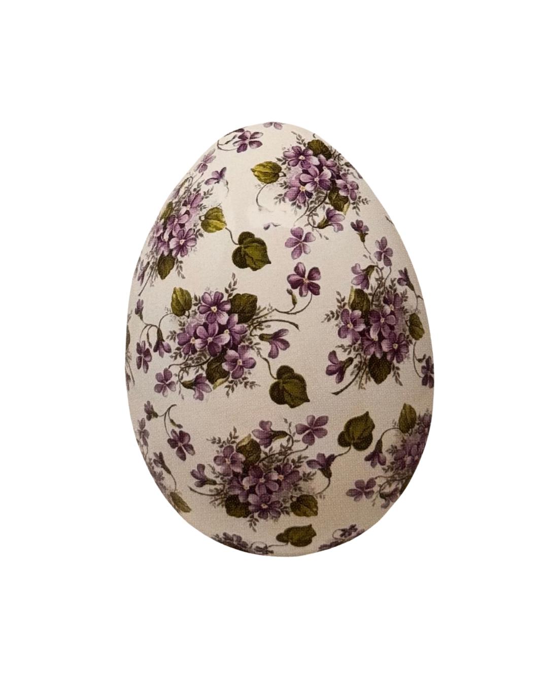 Uova pasquale decorativo Violette - Leda Design