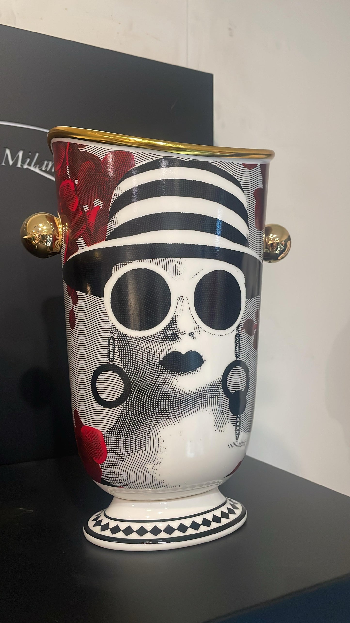 Vaso gli inseparabili woman - Baci Milano