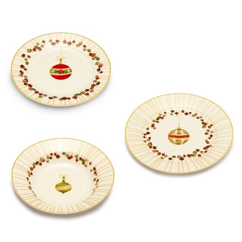 Servizio piatti x 12 natalizio