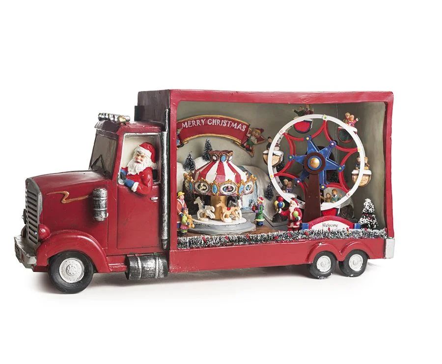 Furgone giostrina - Natale