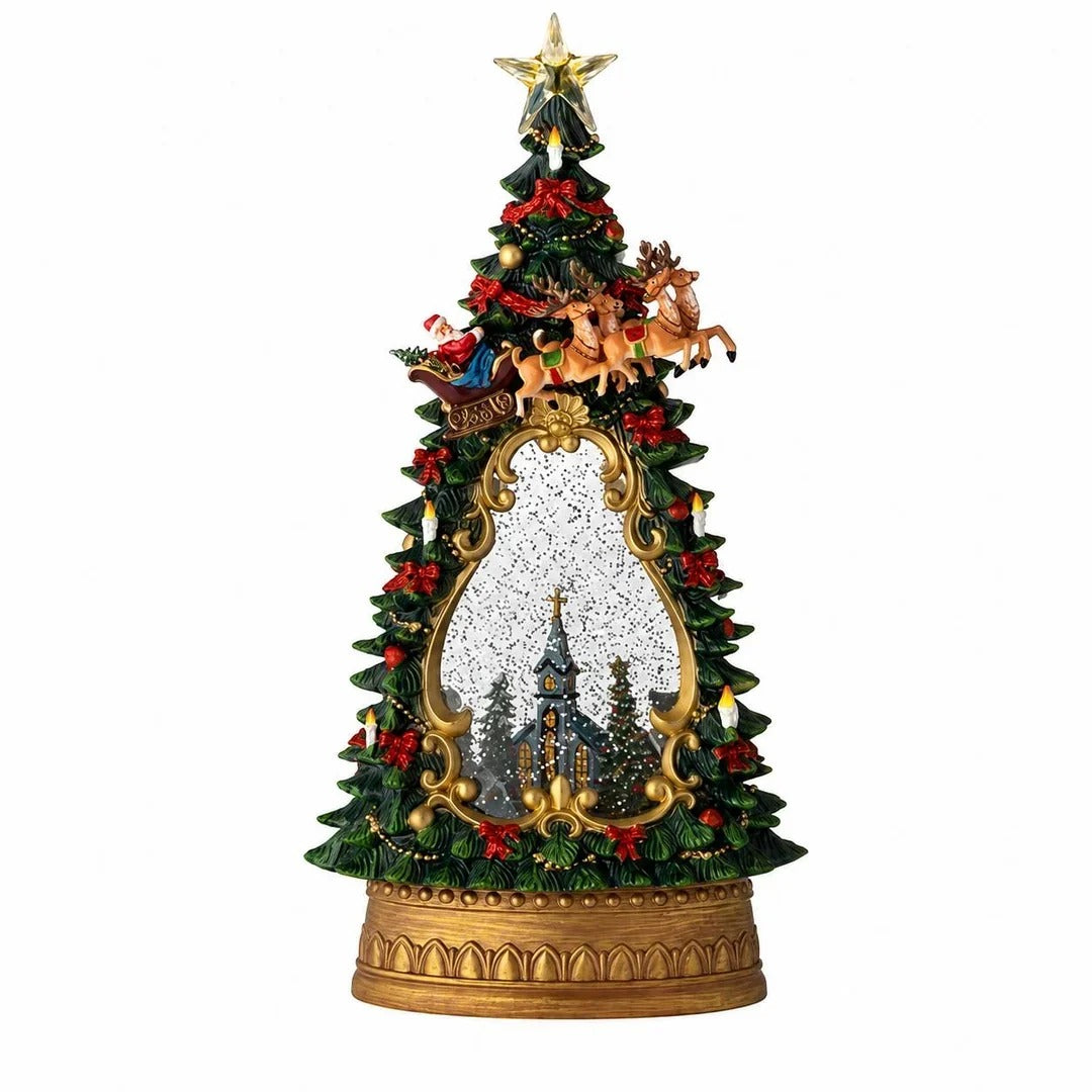 Albero con luci e musica - Fade Maison