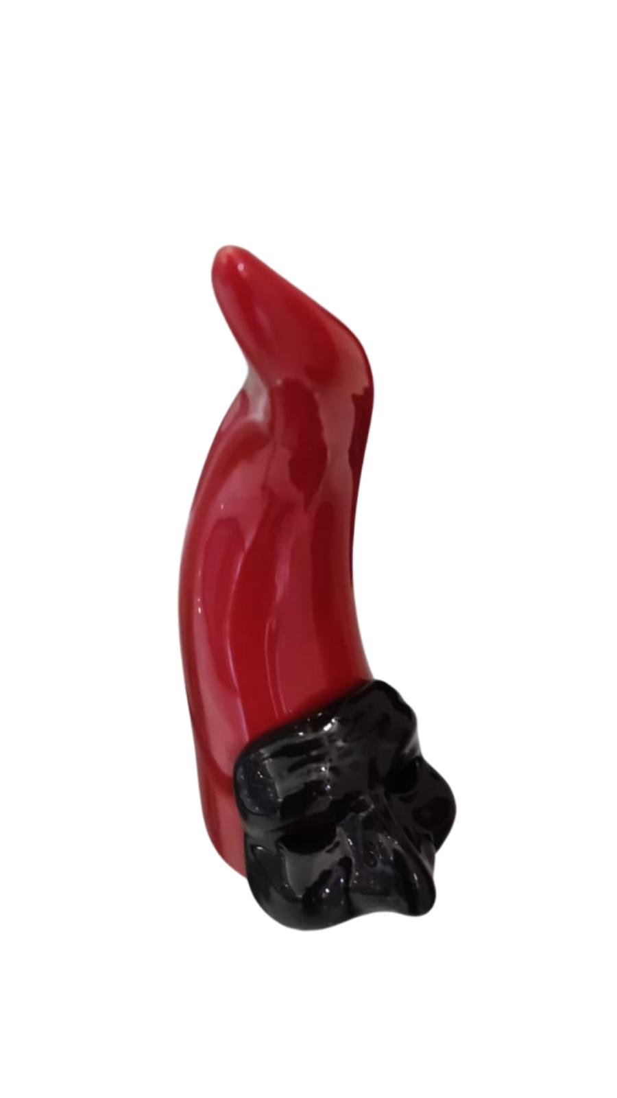 Corno 40cm con maschera - Spago di terra