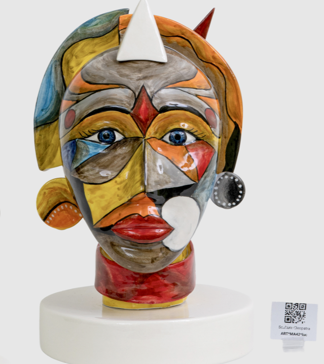 Scultura Cleopatra - Spago di terra