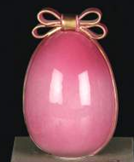 Uovo con fiocco chanel - Dea Capodimonte