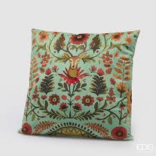 Cuscino natalizio rettangolare/quadrato bosco - Enzo De Gasperi