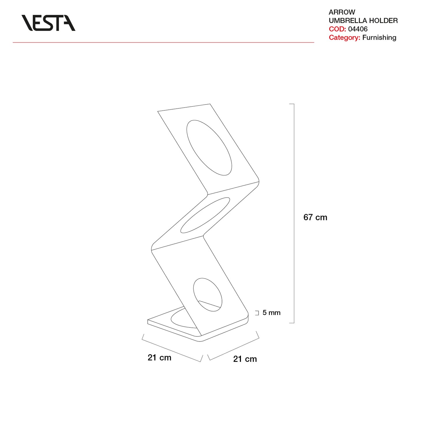 ARROW PORTAOMBRELLI | VESTA
