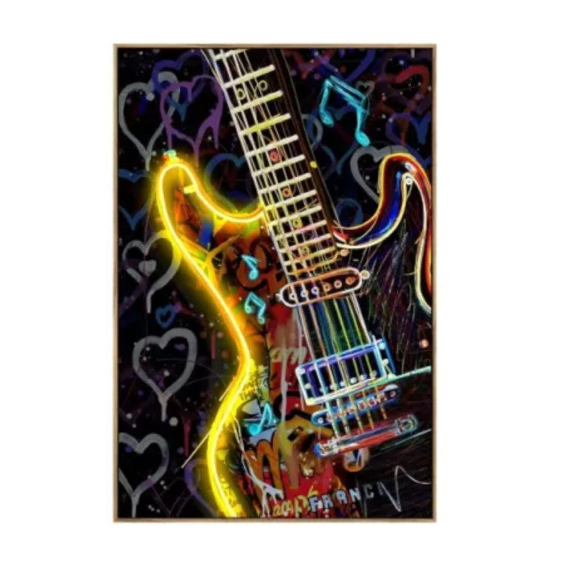 Quadro guitar led - Palais Royal
