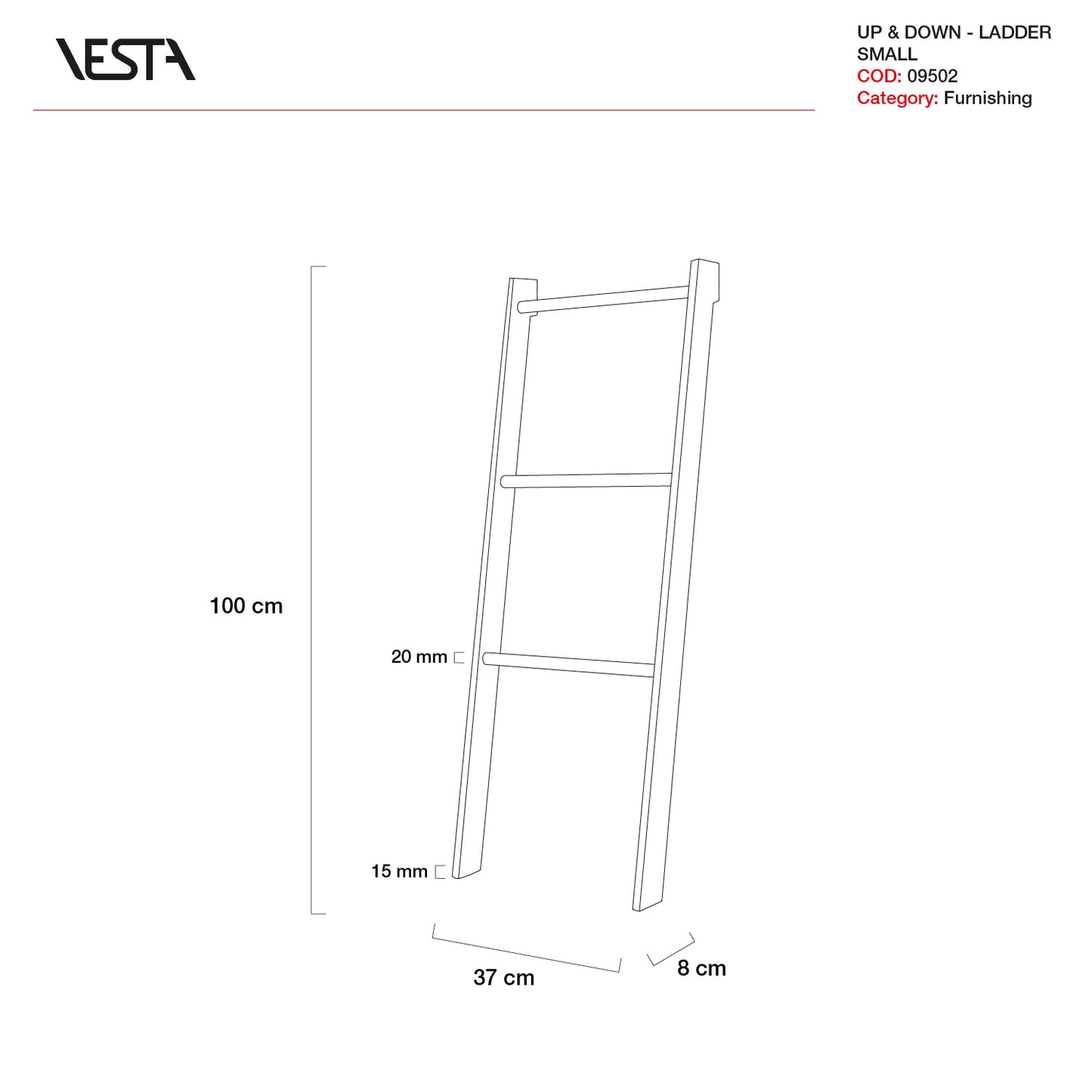 SCALETTA PICCOLA UP & DOWN | VESTA