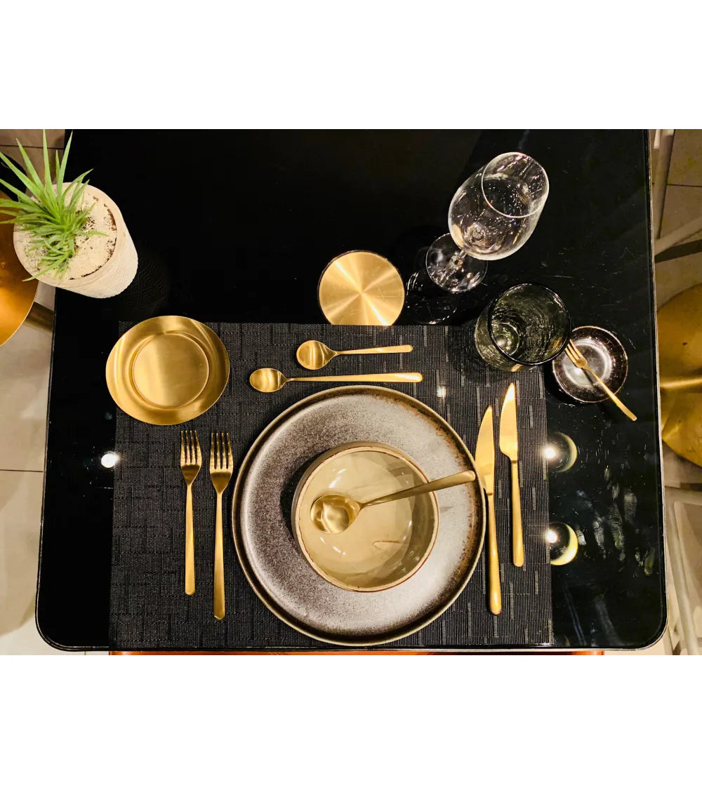 Set 24 posate stiria ice oro - Mepra