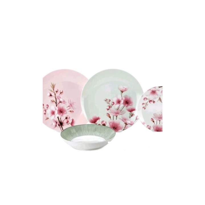 Set tavola 12 persone + tazzine Spring - Fade Maison