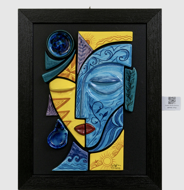 Quadro 48x48 Solstizio - Spago di terra