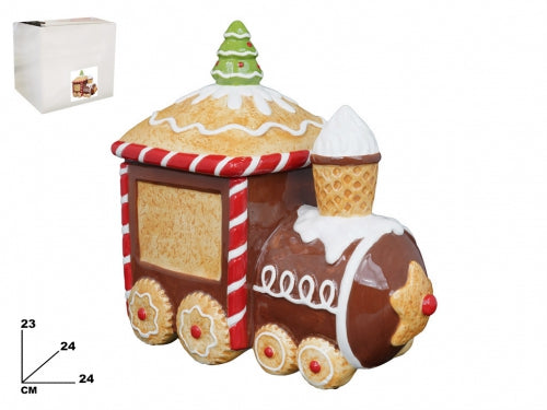 Contenitore decorativo trenino