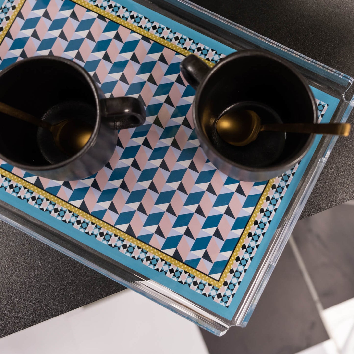 VASSOIO RETTANGOLARE DECOR | VESTA