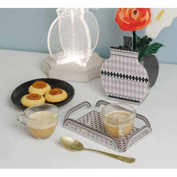 Set 2 tazzine con vassoietto - Vesta Design