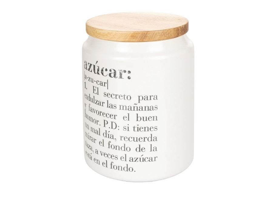 Barattolo in bambù zucchero 750ml - Villa D'Este