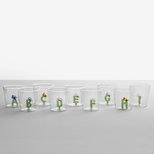 Bicchieri Greenwood Alphabet | Ichendorf Milano