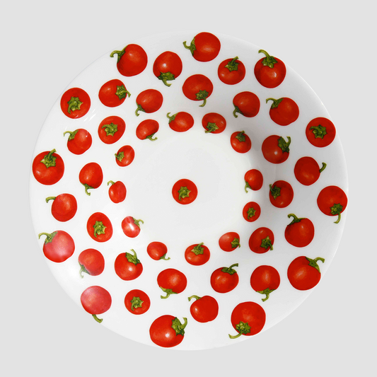 Piatto fondo pop red - Taitù