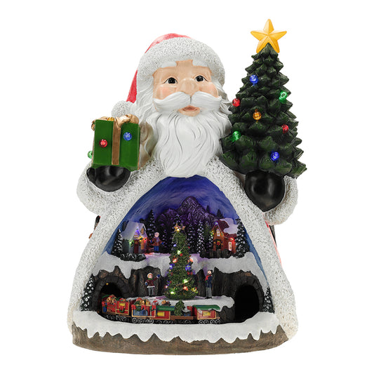 Babbo natale con treno animato - TimStor