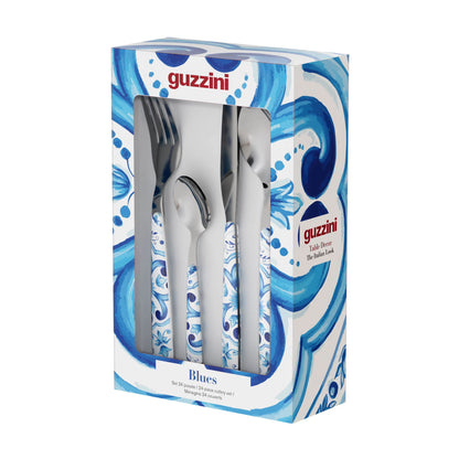 Set 24 posate Blues - Guzzini