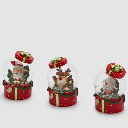 Sfera acqua babbo renna uomoneve x3 - Enzo De Gasperi