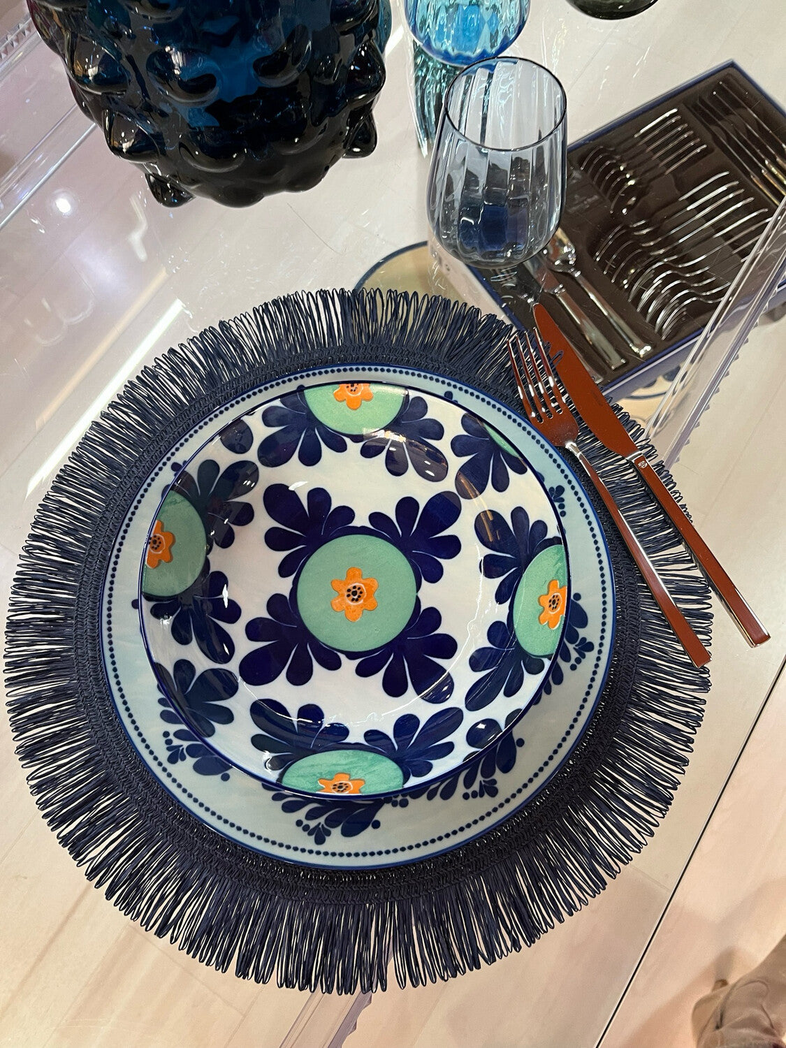 Servizio piatti 36 pz mod. Maiolica - Maxwell Williams