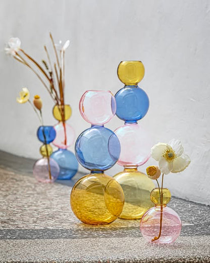 Vaso monofiore bolle - Rituali domestici