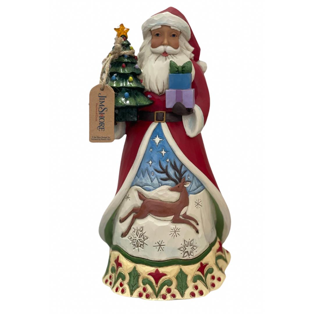 Babbo natale con regali - Jim Shore