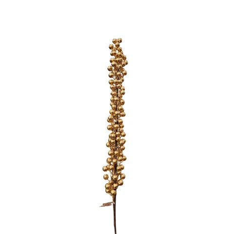 Ramo bacche oro / rosse 90cm - Fiori di Lena