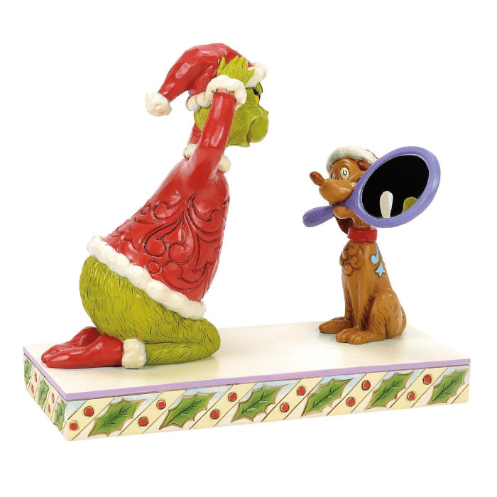 Scultura grinch e cane - Jim Shore