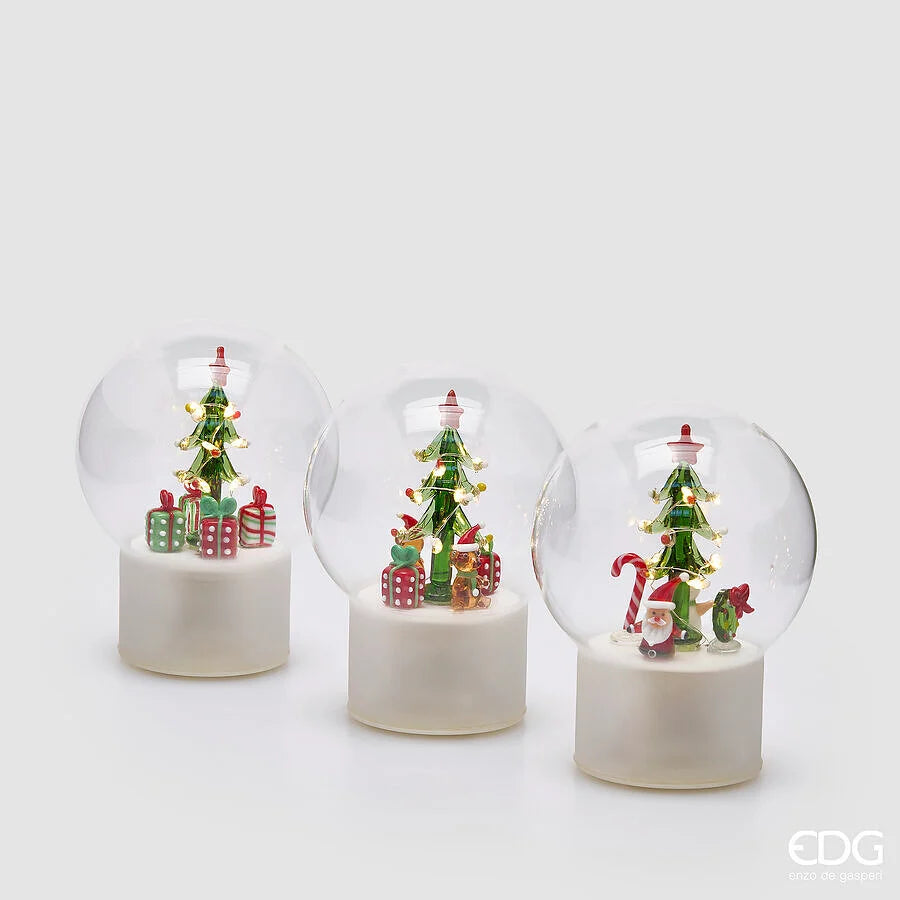 Decoro sfera twist 3 pz -  Enzo De Gasperi