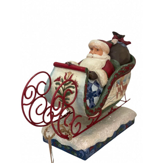 Slitta babbo natale - Jim Shore