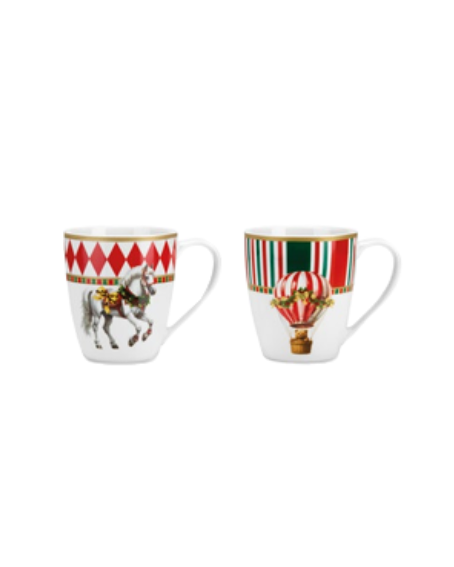 Set 2 mug circus ml320 - Fade Maison
