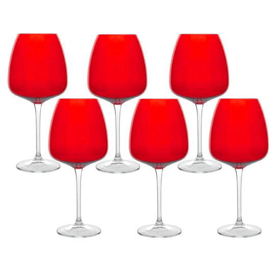 Set 6 calici vino rosso Passion - Fade Maison