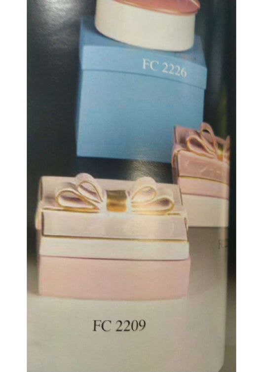 Scatola fiocco quadrata chanel - Dea Capodimonte